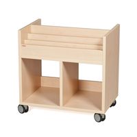 Bilderbuchwagen in Dekor, B 60 x H 60 x T 40 cm