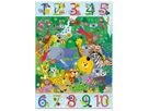 1-10 Dschungel Puzzle 54 Teile