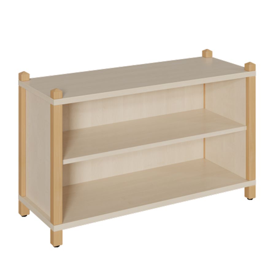 Stollenregal mit 1 Einlegeboden, B 106 x H 60 x T 40 cm