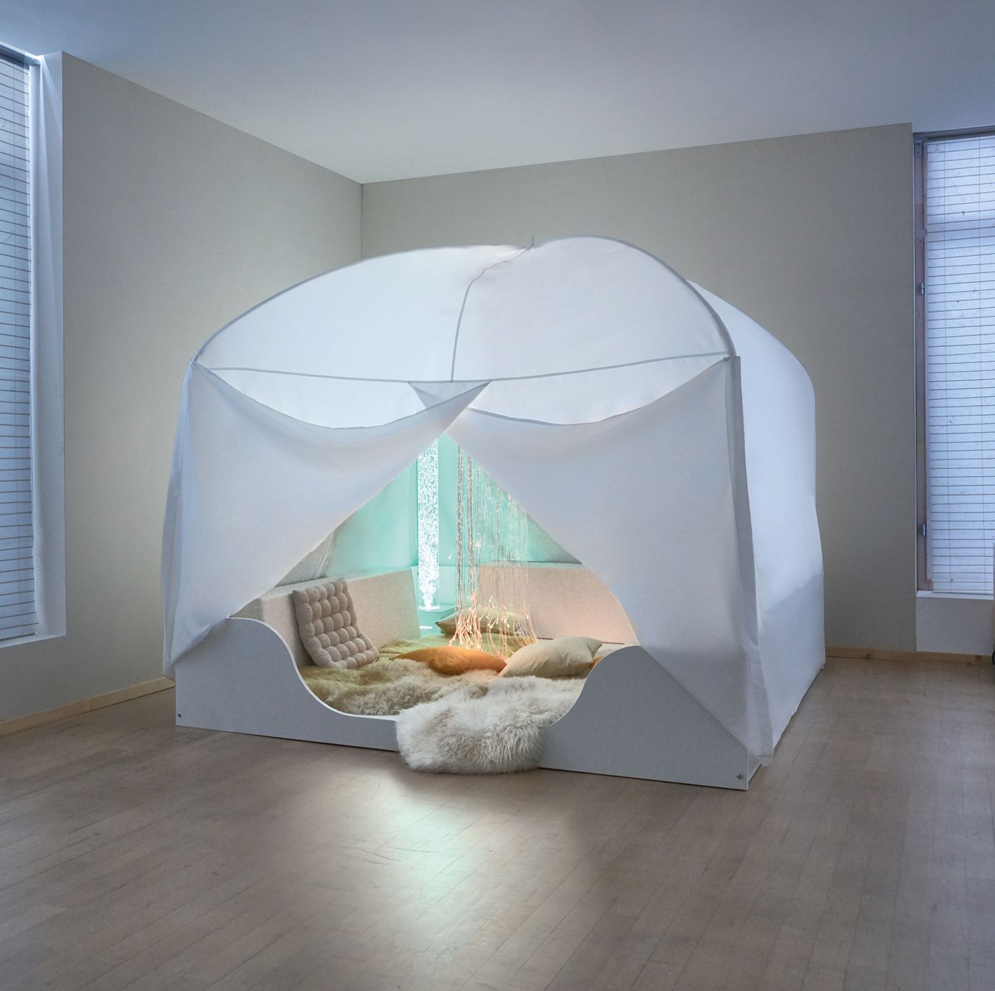 Gestell für Rückzugshöhle