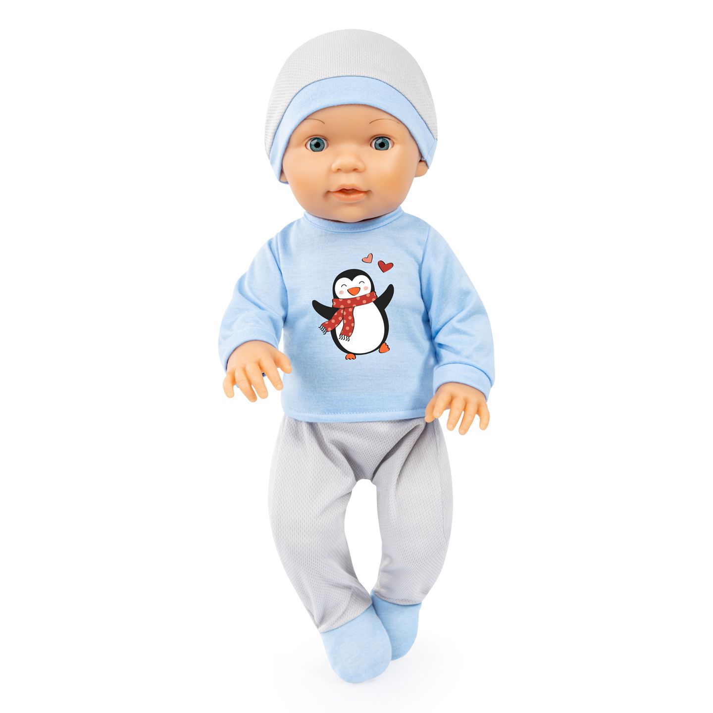 Kleider für Puppen 38-42 cm, hellblau