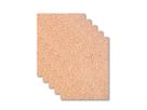 Korkplatten Set 5 Stk., 22,5 x 15 x 1 cm