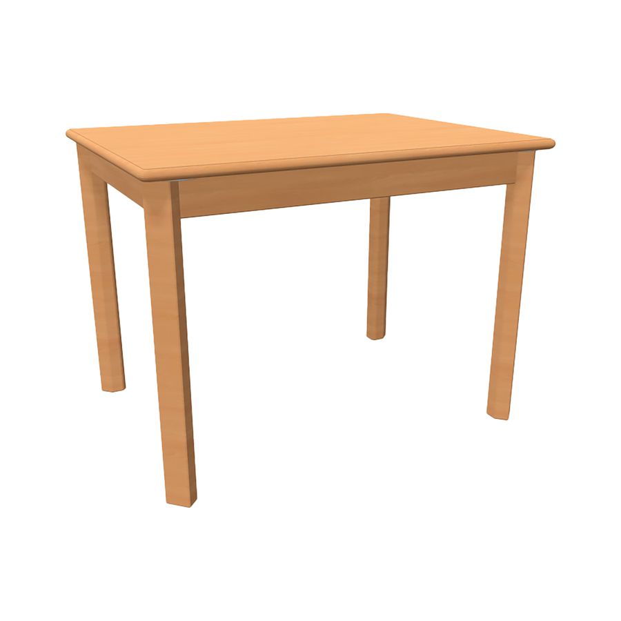 Rechteck-Tisch, B 80 x T 60 cm