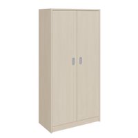Doppeltürenschrank mit Sockel, ohne Mittelwand, mit 4 Einlegeböden, B 78 x H 160 x T 40 cm