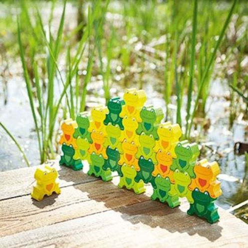 Stapelspiel 3D Frösche