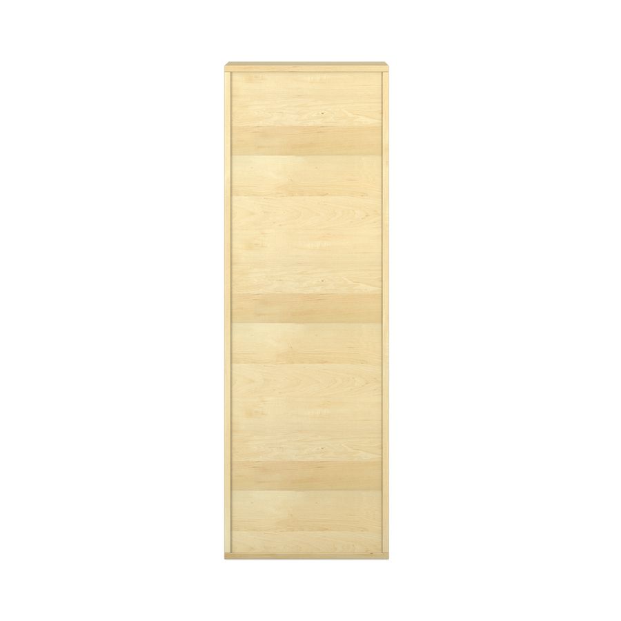 Pureo Türenschrank, Griff rechts, Scharnier links, Furnier mit 3 Einlegeböden B 50 x H 150 x T 42 cm
