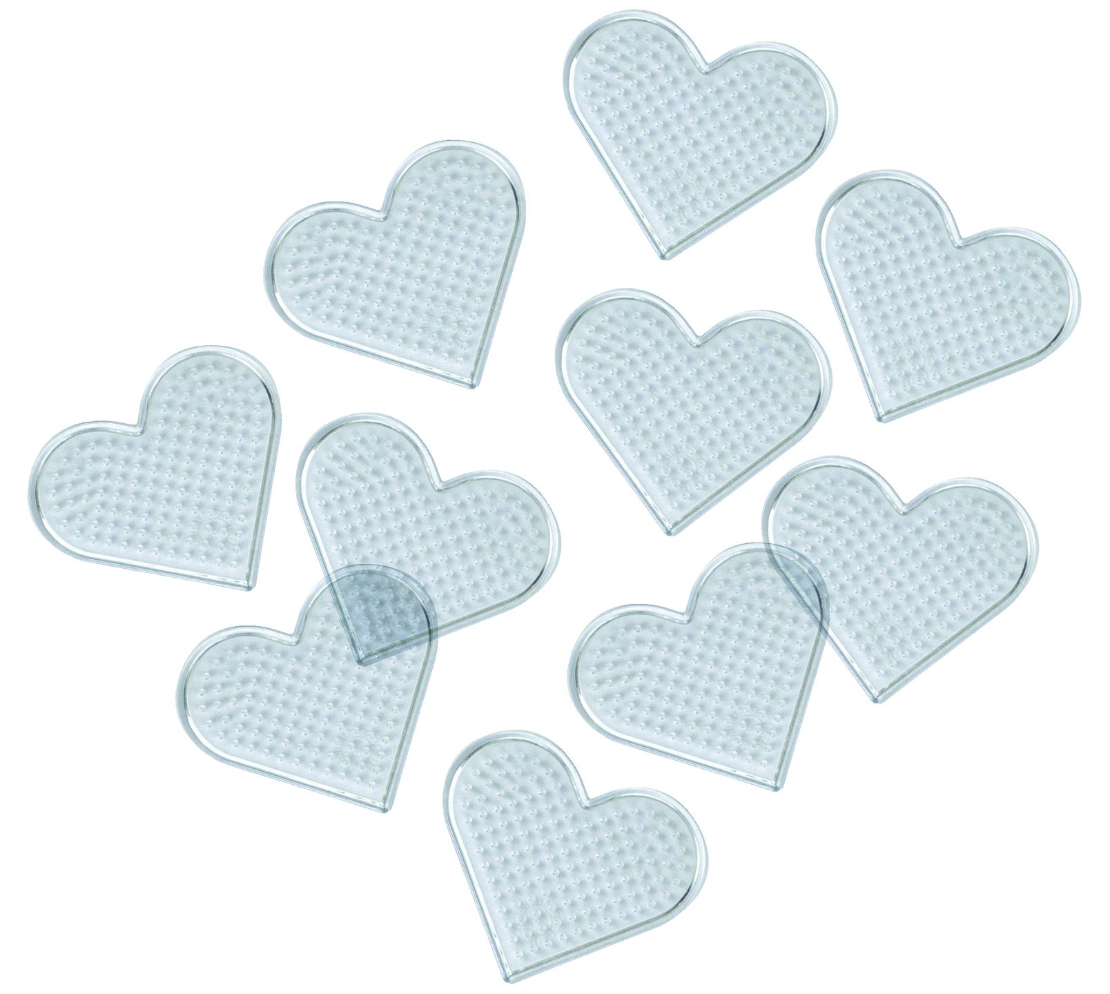 Steckplatten 10 Stk. Herzen