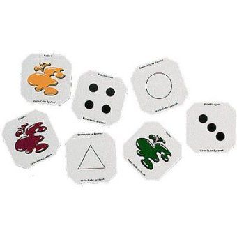 Einsteckkarten Farben + Formen 4 Bogen à 6 Karten