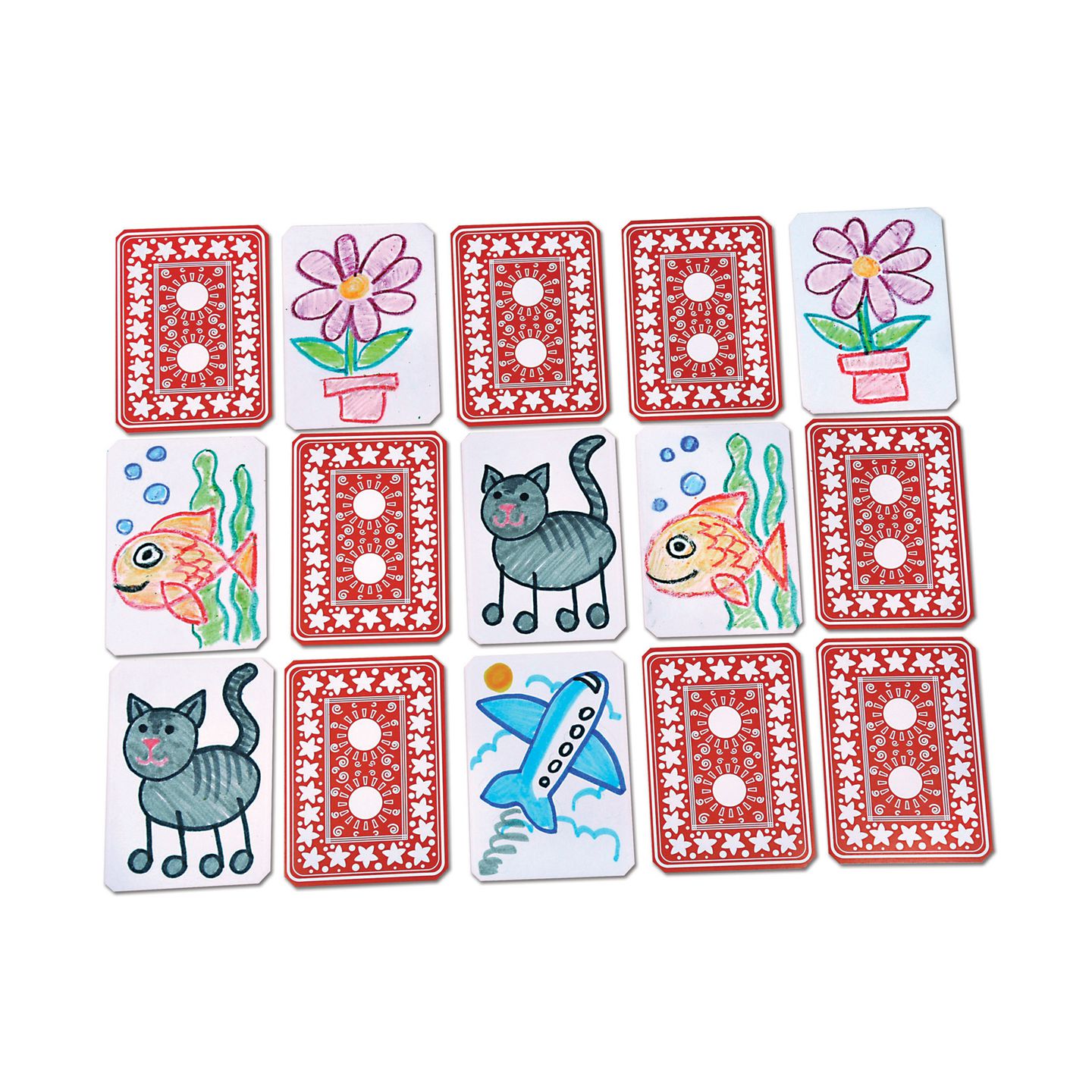 Spielkarten blanko, 60 Stk.