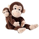 103.550.300 - Affe mit Baby Handpuppe