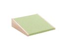 Kleine Rampe mit Teppichbelag, B 39,4 x H 11 x T 39,4 cm