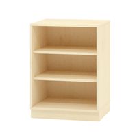 Materialschrank offen, mit Rollen, 2 Einlegeböden, B 60 x H 80 x T 40 cm, Dekor