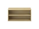 Pureo Regalschrank offen Furnier, B  100 x H 50 x T 60 cm
