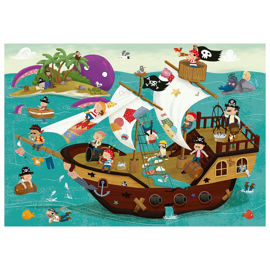 Detectives' Puzzle Piraten 50 Teile
