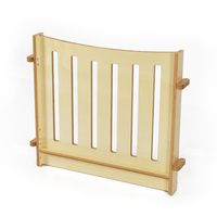 Paravent S Gartenzaun mit Sockel