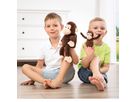 Affe mit Baby Handpuppe