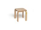 Formholz-Hocker zerlegt, Sitzhöhe 30 cm