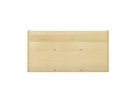 Wandbücherregal mit 2 Fächer, B 100 x H 50 x T 12,5 cm