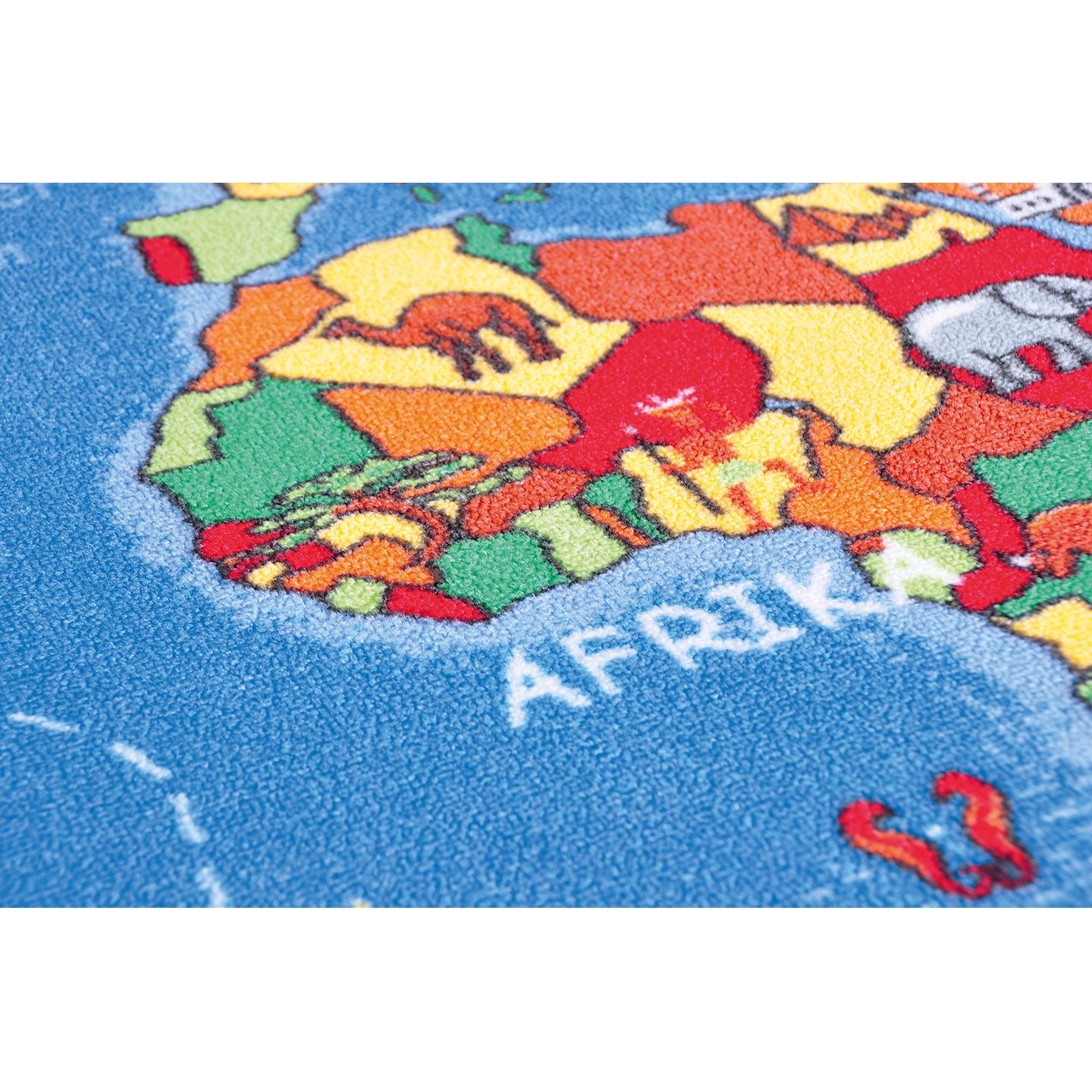 Spielteppich Welt 140 x 200 cm