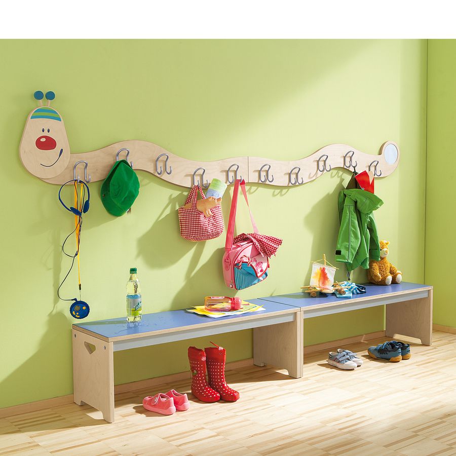 Wellen-Garderobe Kopfteil