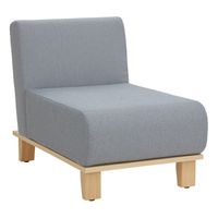 Ottomane Chillax mit Stoffbezug, Sitzhöhe 43 cm