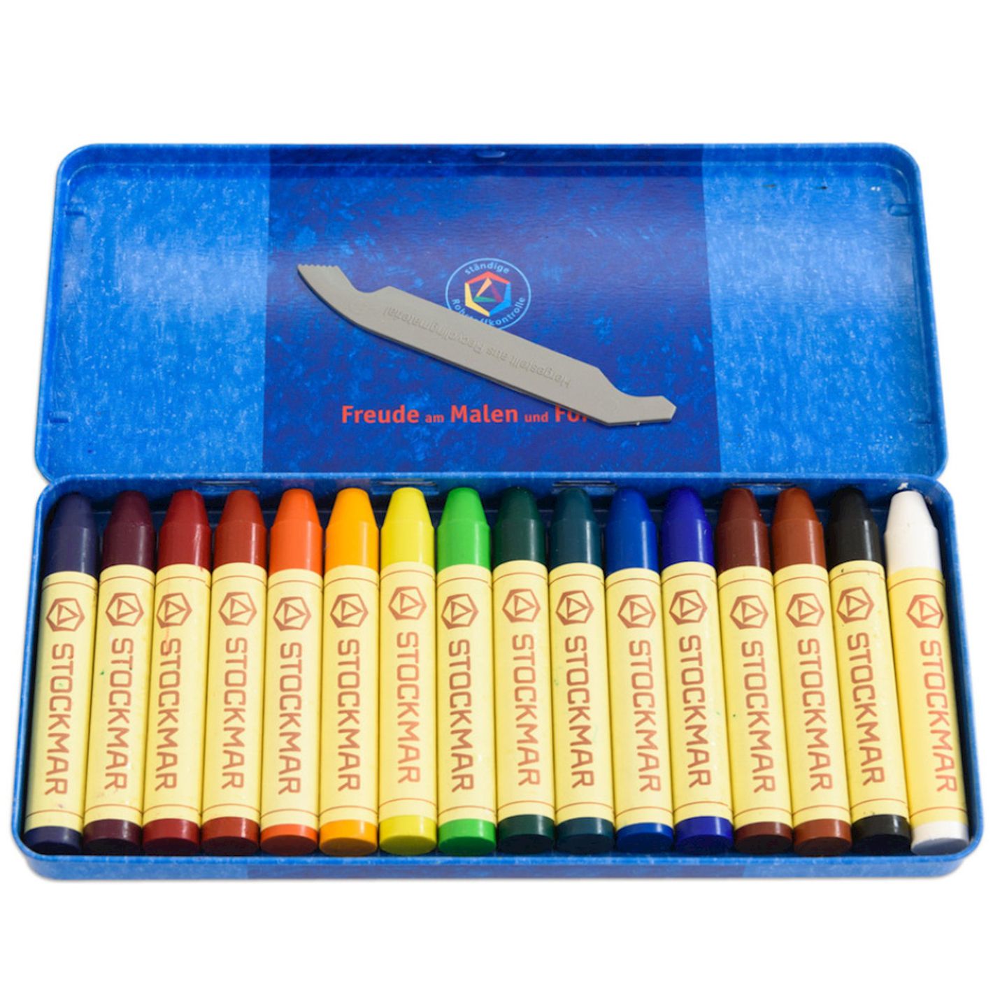 Stockmar Wachsfarben, 16 Stifte