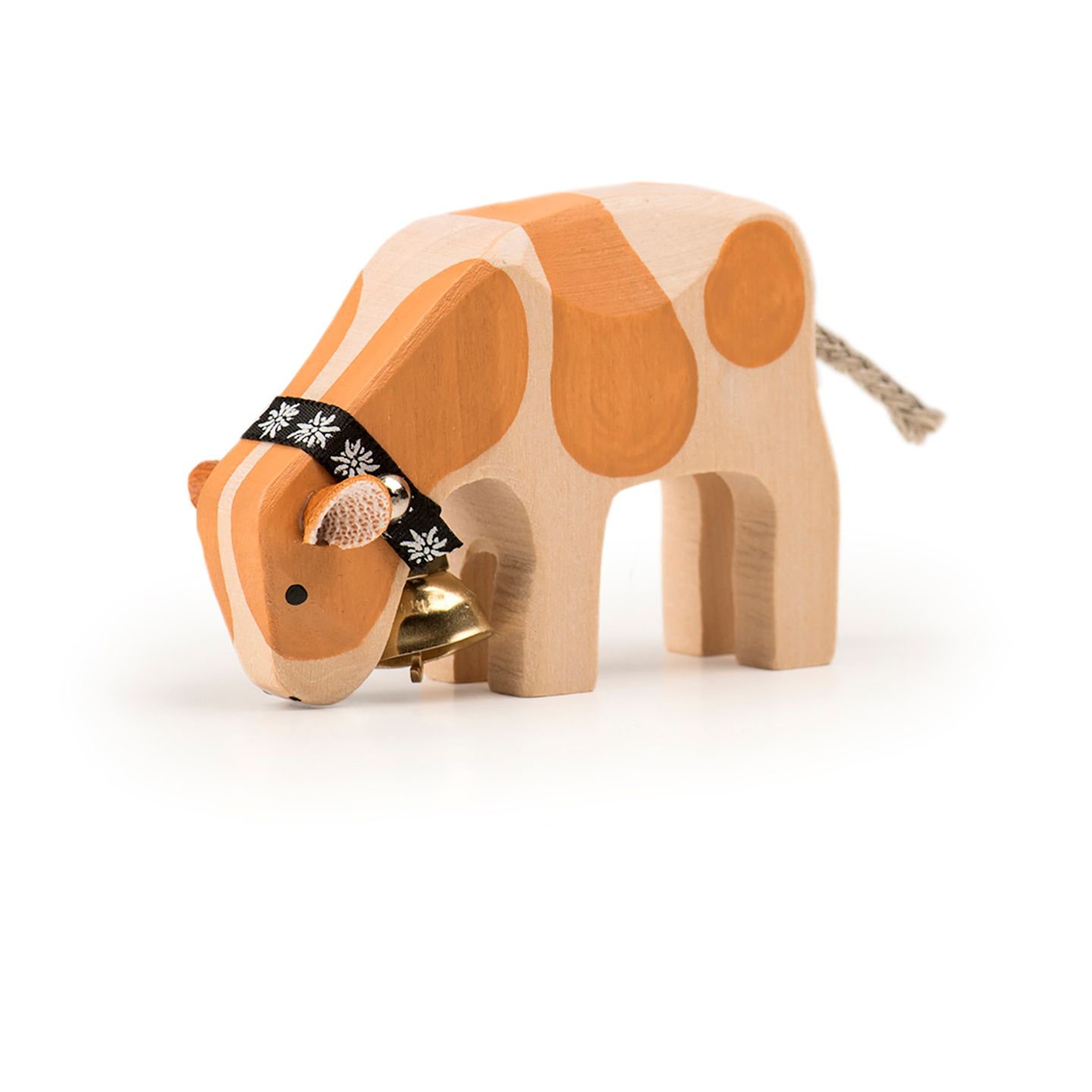 Kalb fressend Simmentaler