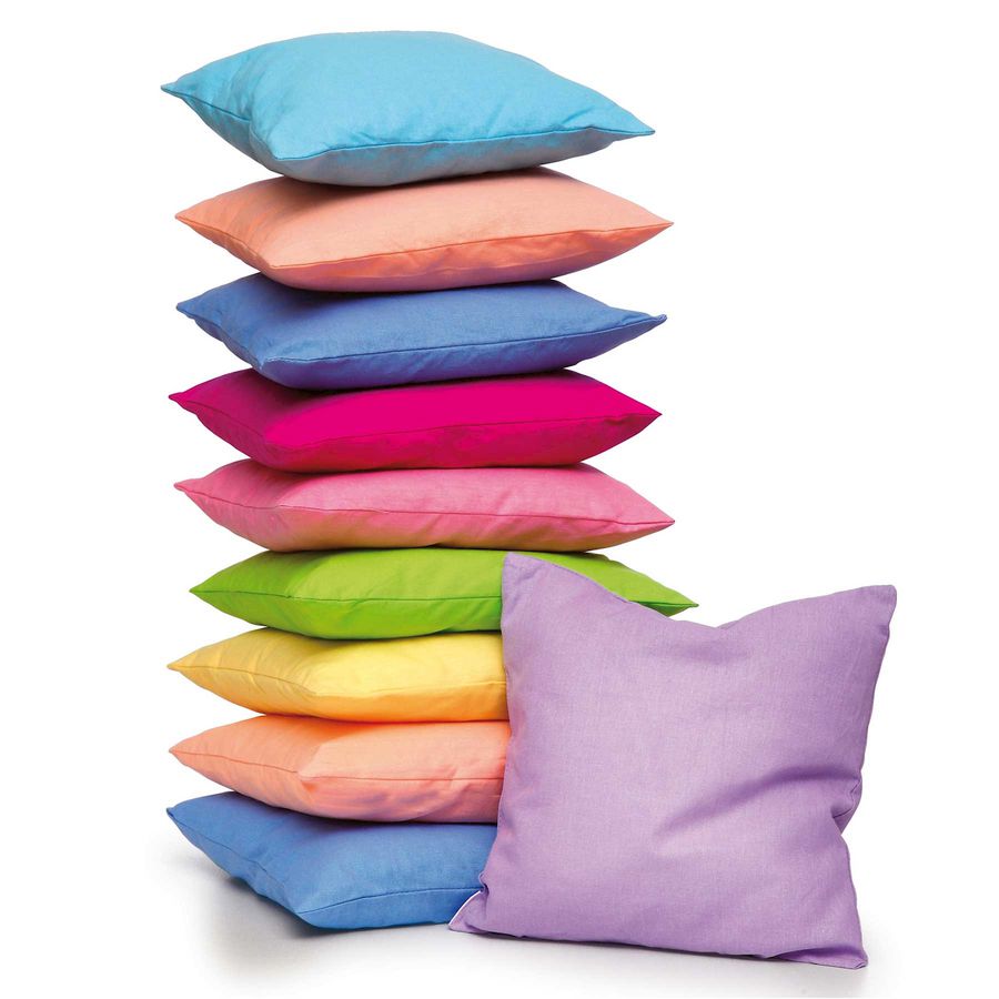Kissen bunt sortiert – 10 Stück
