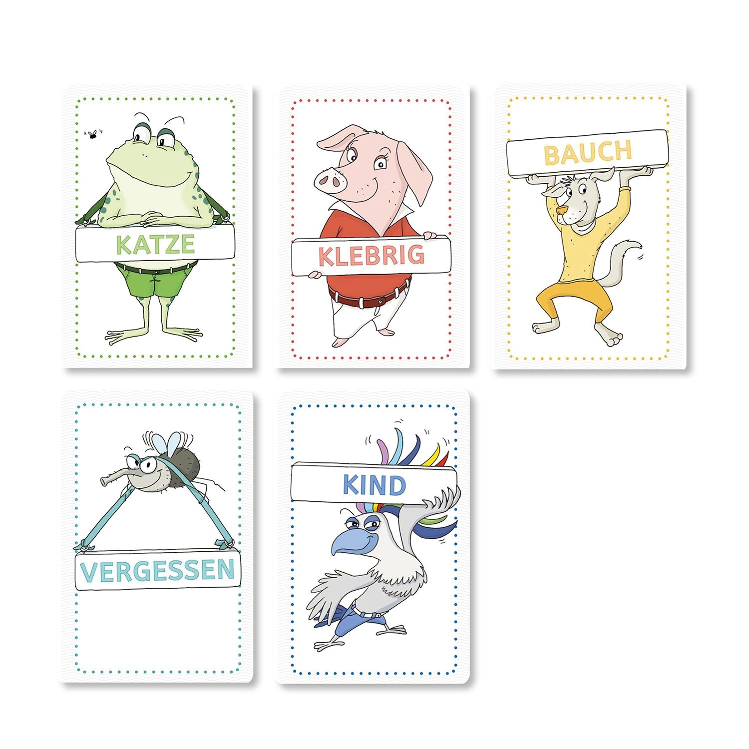 Wortarten Kartenspiel