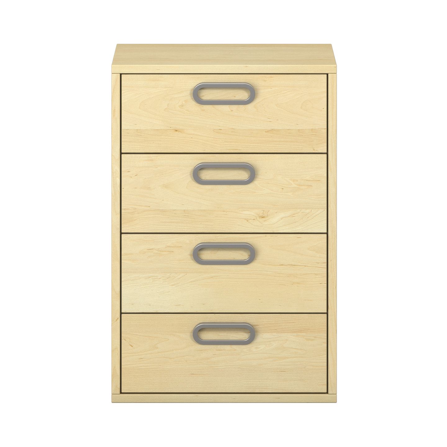 Pureo Schubkastenchrank mit 4 Schubkästen, Furnier
B 50 x H 75 x T 42 cm