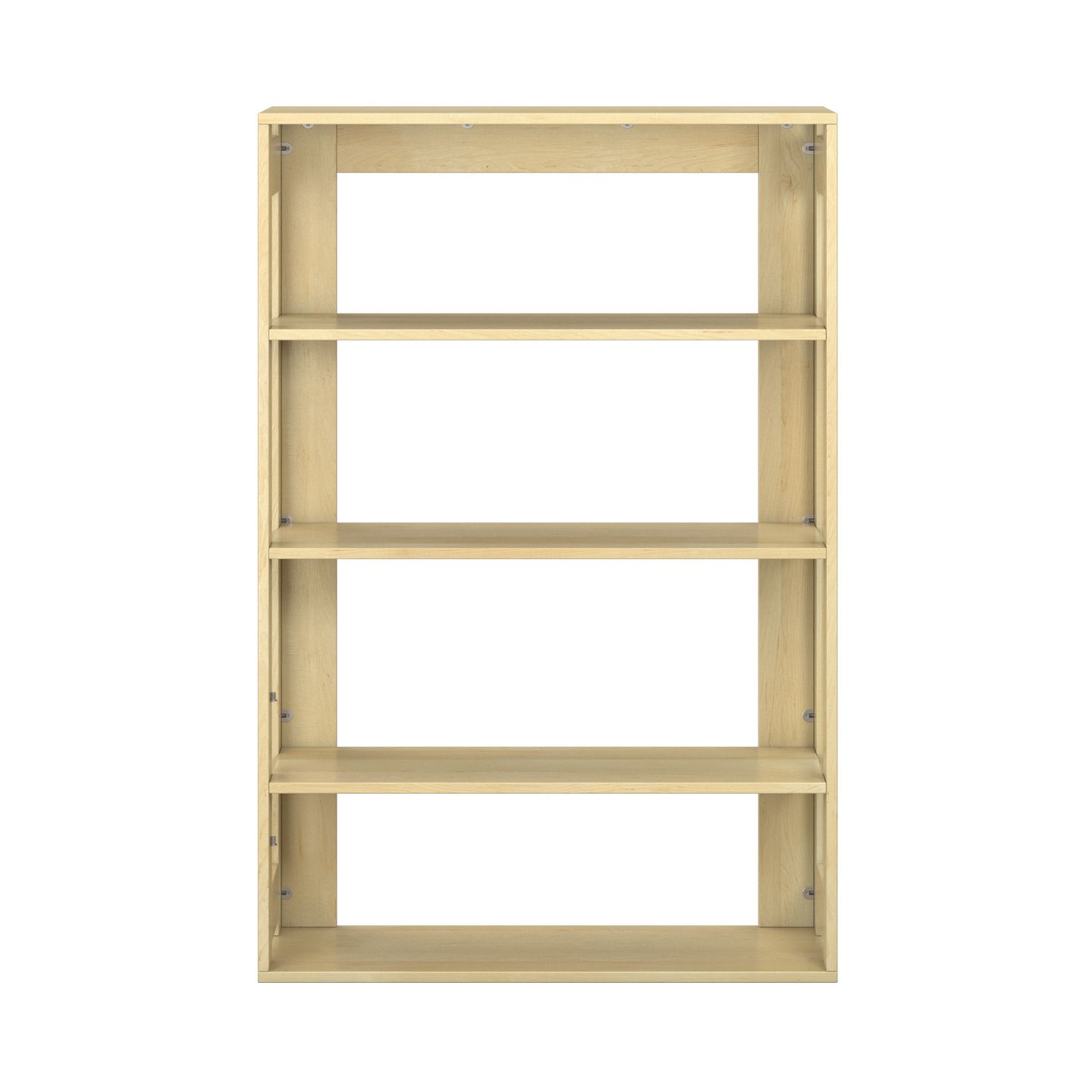 Pureo Regal offen Furnier, mit 3 Einlegeböden, B 100 x H 150 x T 42 cm