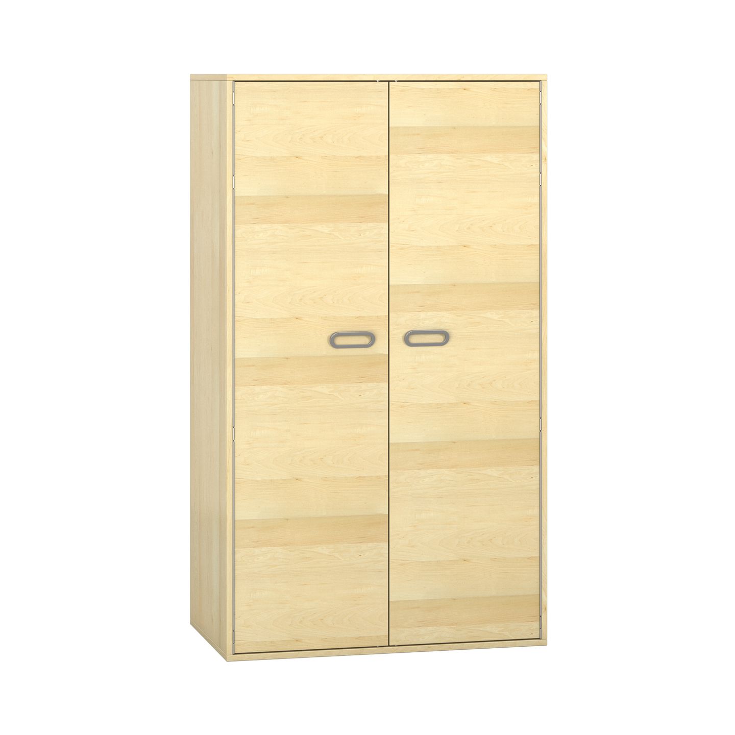 Pureo Doppeltürenschrank Furnier, B 100 x H 175 x T 60 cm