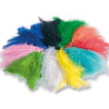 119.121.100 - Flauschfedern bunt, 100 g L 4 - 14 cm