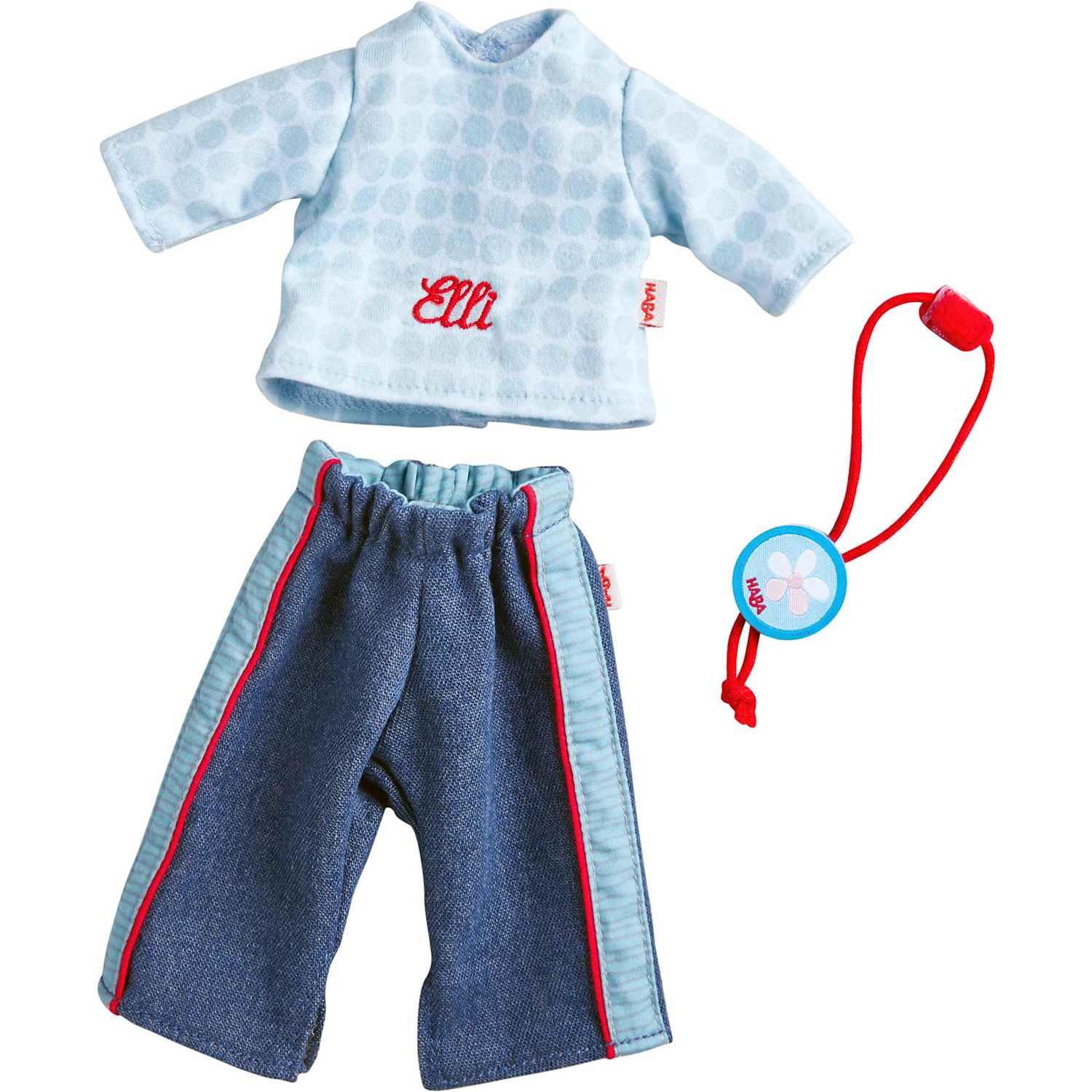 Kleiderset Jeans, 30 cm