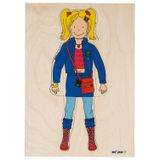 104.105.900 - Stufenpuzzle Mädchen, 21 Teile