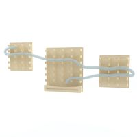 Wandkugelbahn-Set, B 275 x H 108 x T 14,6 cm