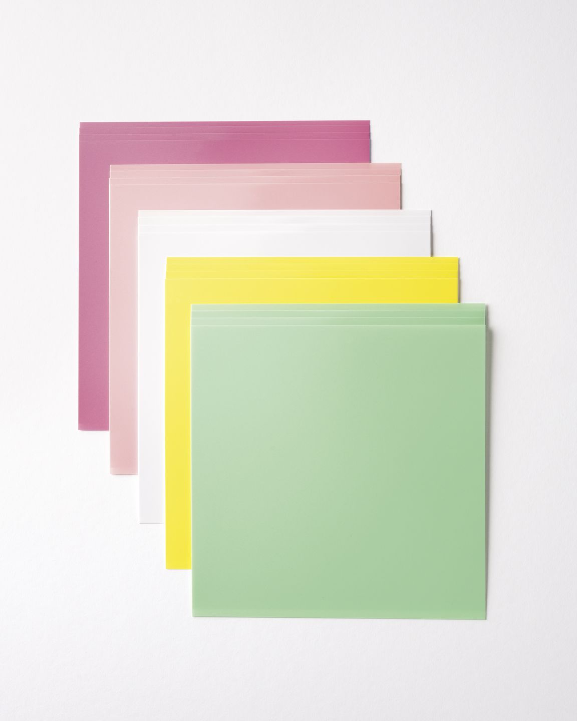 Kunststoff Faltblätter