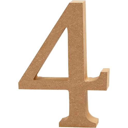 Zahl 4