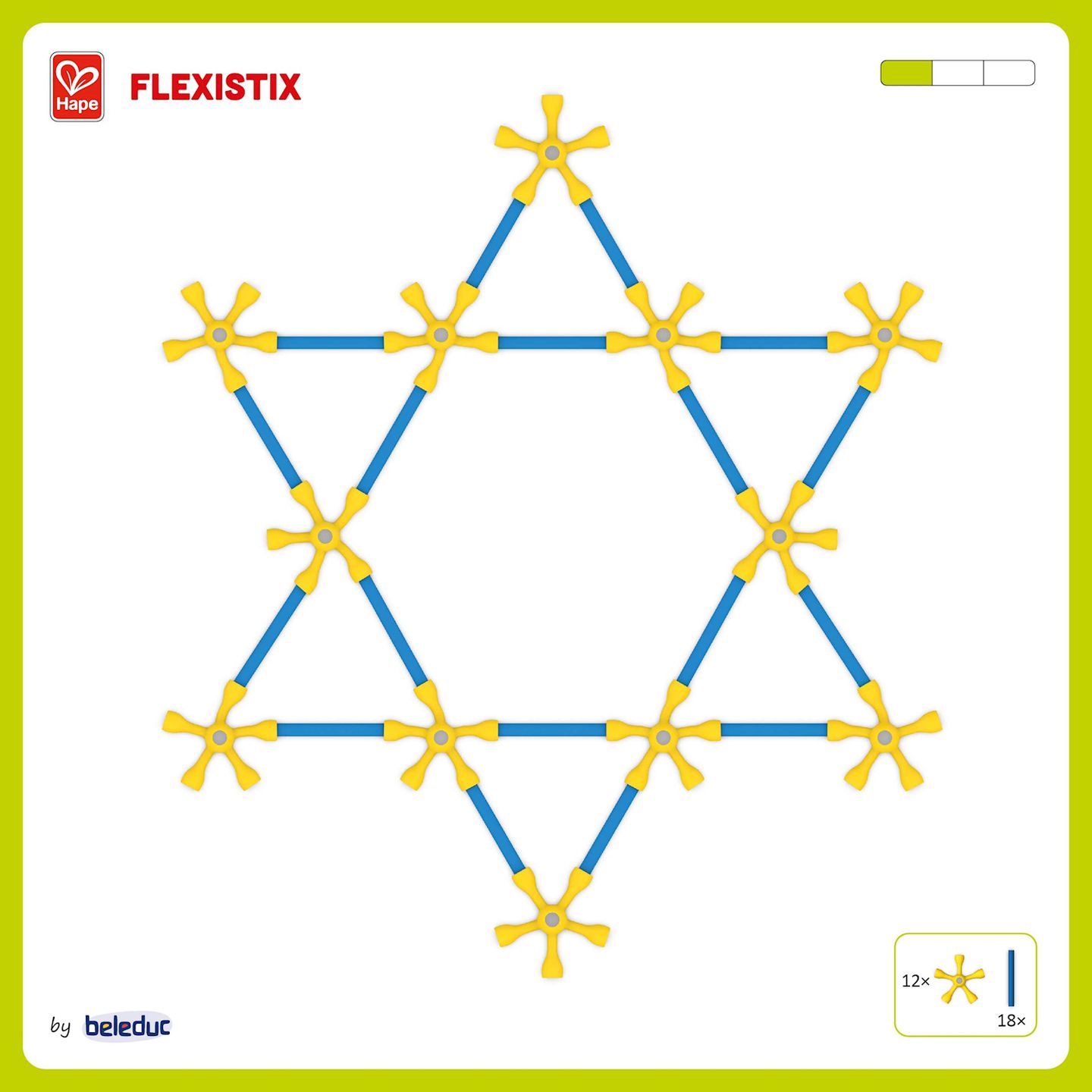 Flexistix XXL Kindergarten Set, 520 Teile