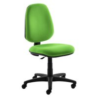 Drehstuhl mit Kunstlederbezug, Sitzhöhe 36-43 cm