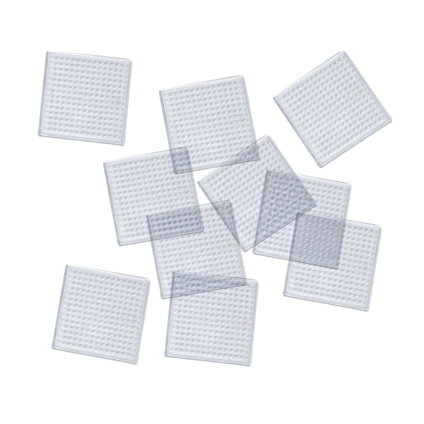 Steckplatten 10 Stk. Quadrat