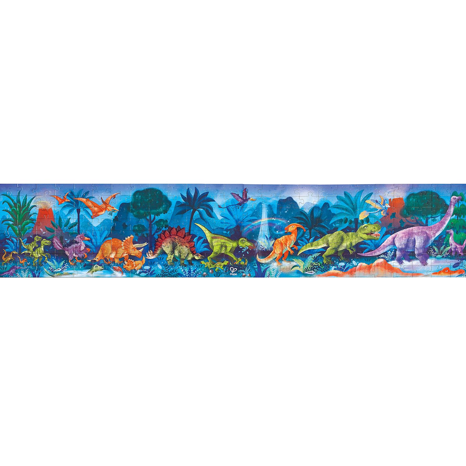 Bodenpuzzle Dinosaurier, 200 Teile
