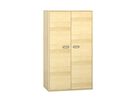 Pureo Doppeltürenschrank Furnier, B 100 x H 175 x T 60 cm