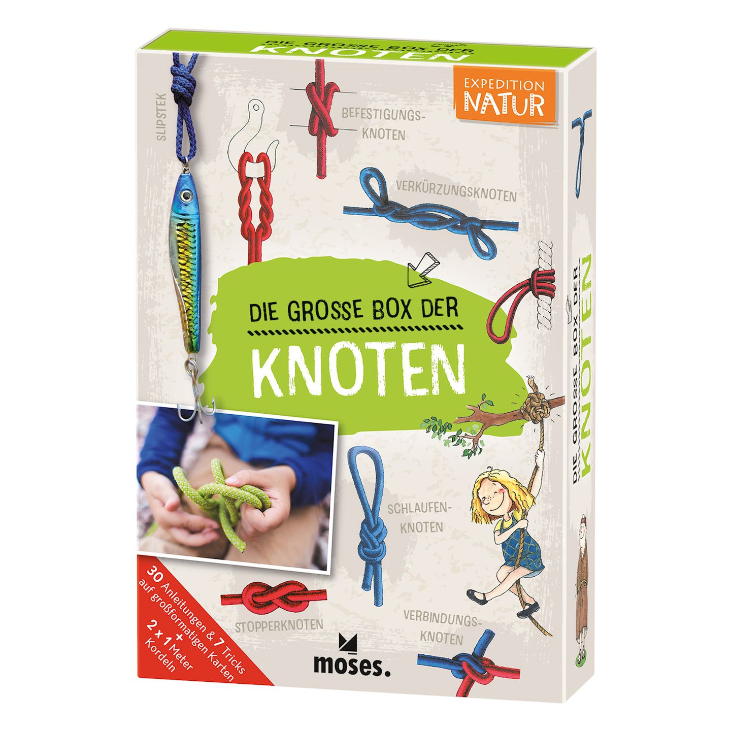 Die grosse Box der Knoten Expedition Natur