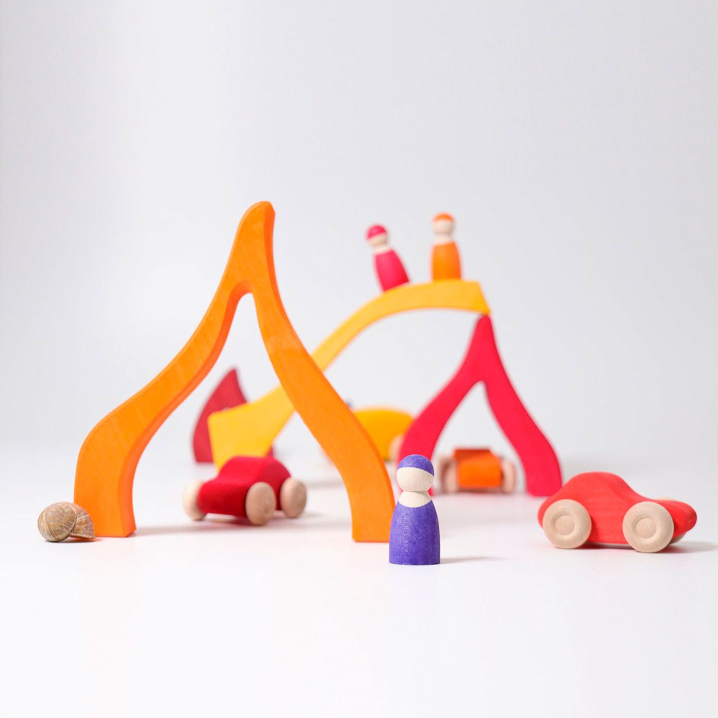 Vier Elemente Baukasten gross, 23 Teile