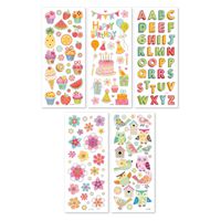 Brilliant Stickers, 5 Bogen