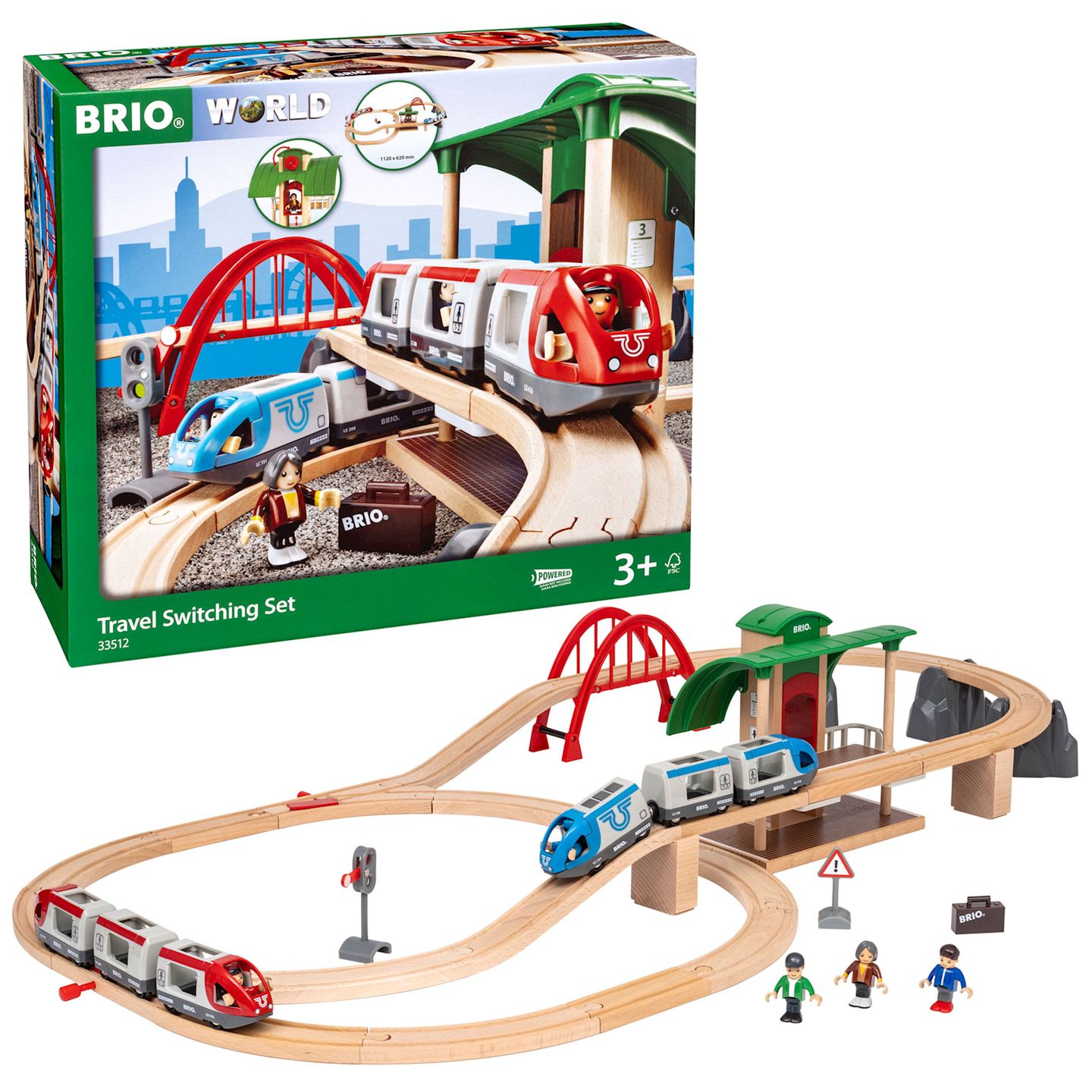 Brio Bahn Reisezug Set