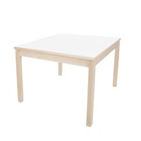 Klassik-Tisch quadratisch mit HPL-Belag, B 90 x H 72,5 x T 90 cm