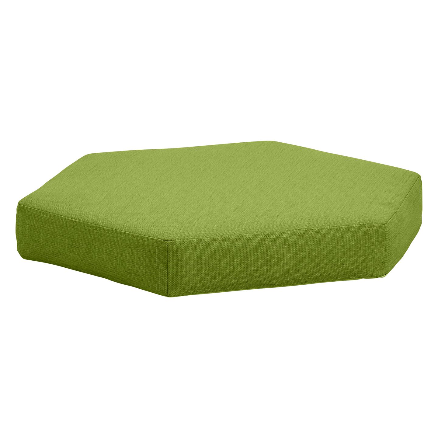 Polster Sechseck mit Stoffbezug, Ø ca. 90 cm, H 11 cm