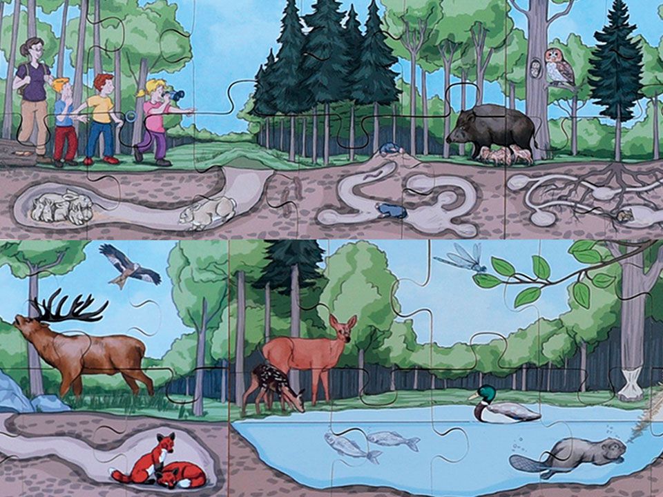 Tierpuzzles